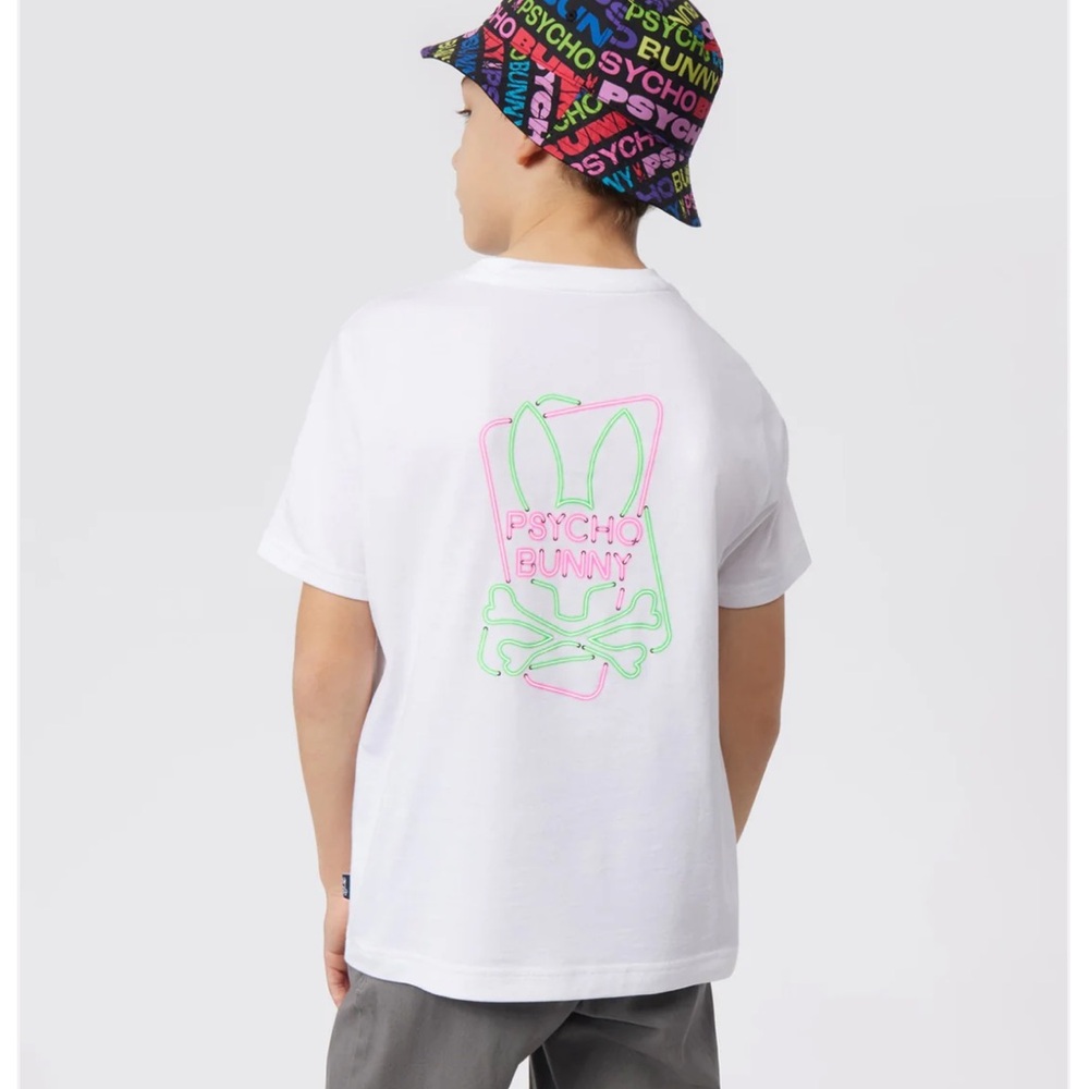 Psycho Bunny Kids Claude Graphic Tee
